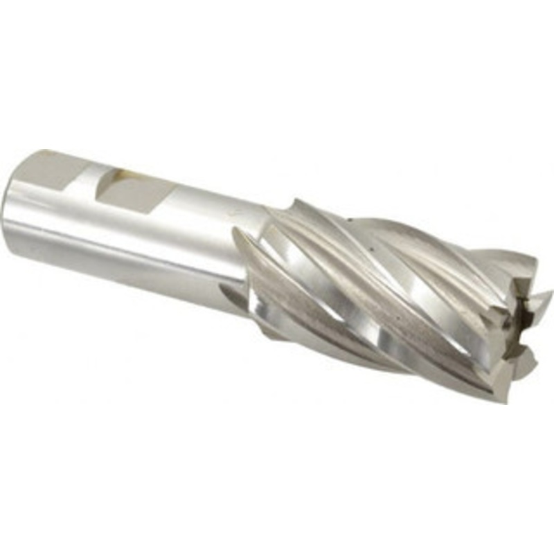 Hertel 1-1/8, 2 LOC, 7/8 Shank Diam, 4-1/4 OAL, 6 Flute, High Speed Steel Square End Mill Single End, Uncoated, Spiral Flute, 30 Helix, Right Hand Cut, Right Hand Flute E103290701 – 41118472