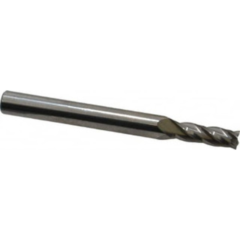 Hertel 13/64, 5/8 LOC, 1/4 Shank Diam, 2-1/2 OAL, 4 Flute, Solid Carbide Square End Mill Single End, Uncoated, Spiral Flute, 30 Helix, Centercutting, Right Hand Cut, Right Hand Flute 750154 – 88245782