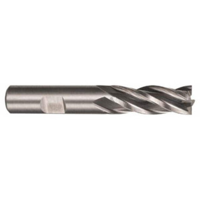 Hertel 15/64, 5/8 LOC, 3/8 Shank Diam, 2-7/16 OAL, 4 Flute, Cobalt Square End Mill Single End, Uncoated, Spiral Flute, 30 Helix, Centercutting, Right Hand Cut, Right Hand Flute E299921400 – 87621728