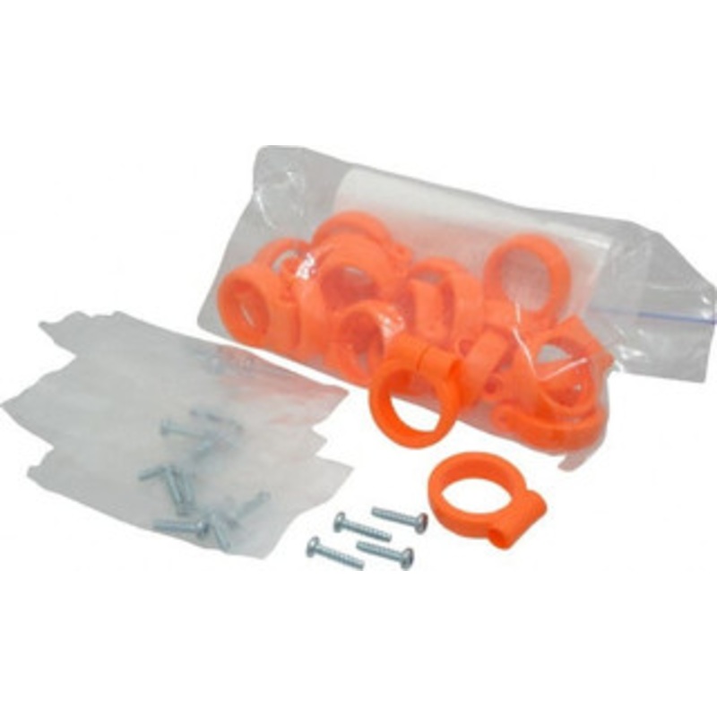 Loc-Line Unthreaded, 1/2 Hose Inside Diam, Coolant Hose Element Clamp For Use with 1/2 Loc-Line Modular Hose System, 20 Pieces 59884 – 00387548
