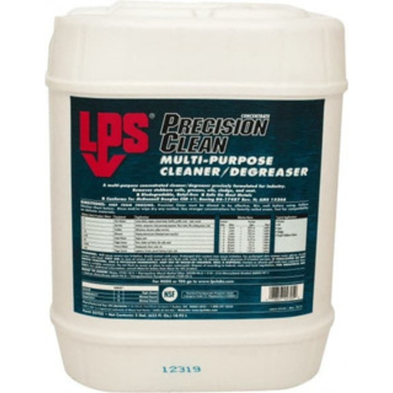 LPS Labs 5 Gallon Pail Contact Cleaner Nonflammable, Food Grade 02705 – 31733314