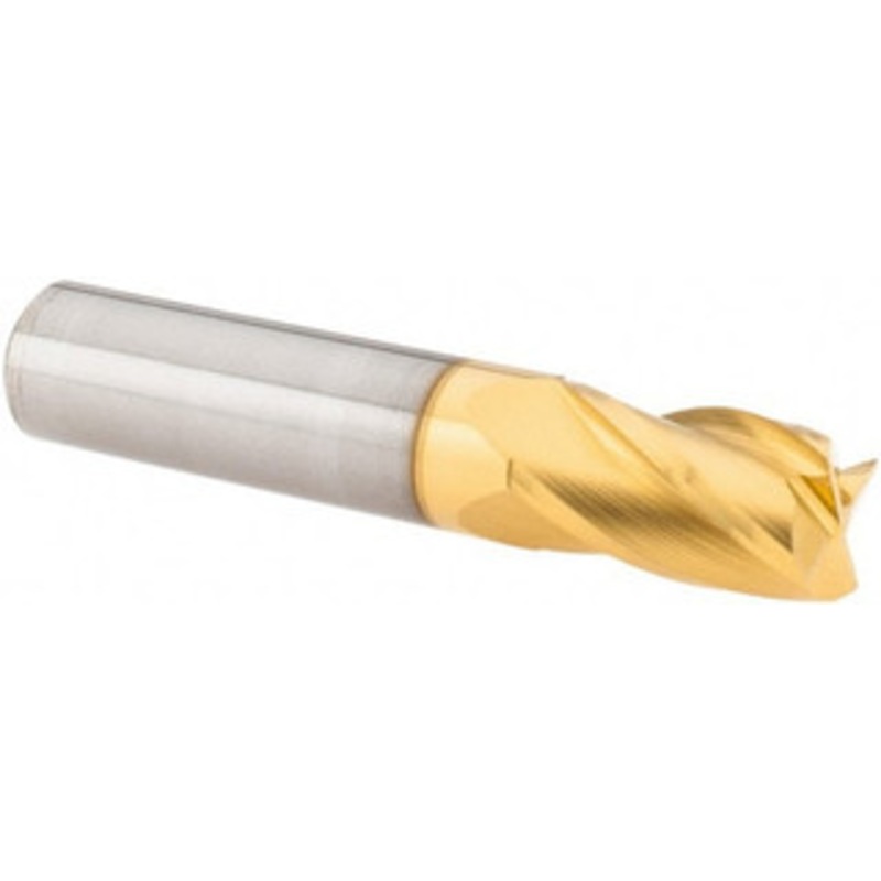 M.A. Ford 3/8, 5/8 LOC, 3/8 Shank Diam, 2 OAL, 4 Flute, Solid Carbide Square End Mill Single End, TiN Finish, 30 Helix, Centercutting, Right Hand Cut, Right Hand Flute, Series 163 16337500T – 65787756