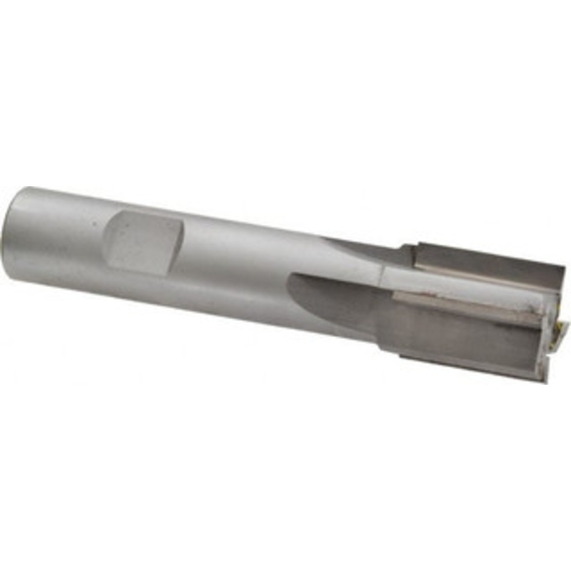 Made in USA 3/4, 1 LOC, 5/8 Shank Diam, 3-5/8 OAL, 4 Flute, Carbide-Tipped Square End Mill Single End, Uncoated, Straight Flute, Right Hand Cut 2304-24 – 71911481