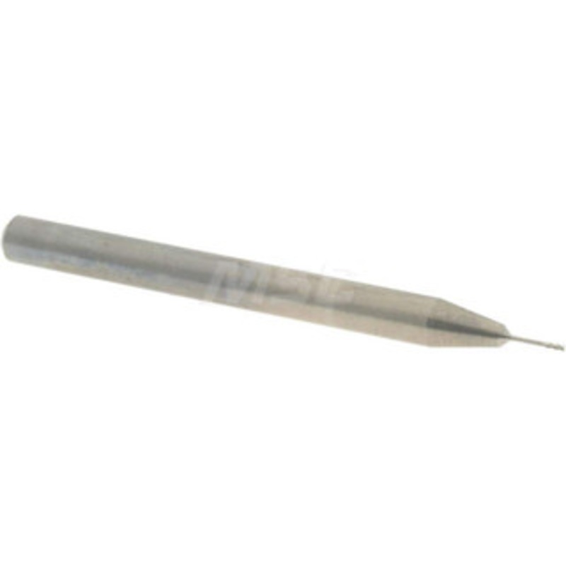 Accupro 0.015, 0.045 LOC, 1/8 Shank Diam, 1-1/2 OAL, 4 Flute, Solid Carbide Square End Mill Single End, Uncoated, Spiral Flute, 30 Helix, Centercutting AP64535370 – 64535370