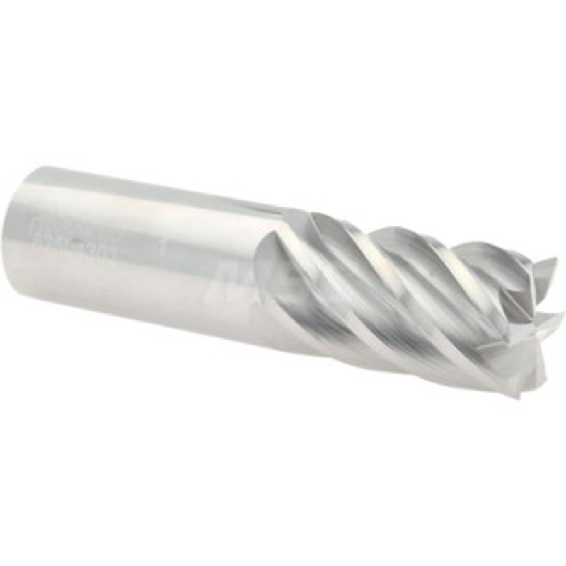 Accupro 1, 1-3/4 LOC, 1 Shank Diam, 4 OAL, 6 Flute, Solid Carbide Square End Mill Single End, Uncoated, Spiral Flute, 40 Helix, Centercutting, Right Hand Cut, Right Hand Flute 12183845 – 62504303