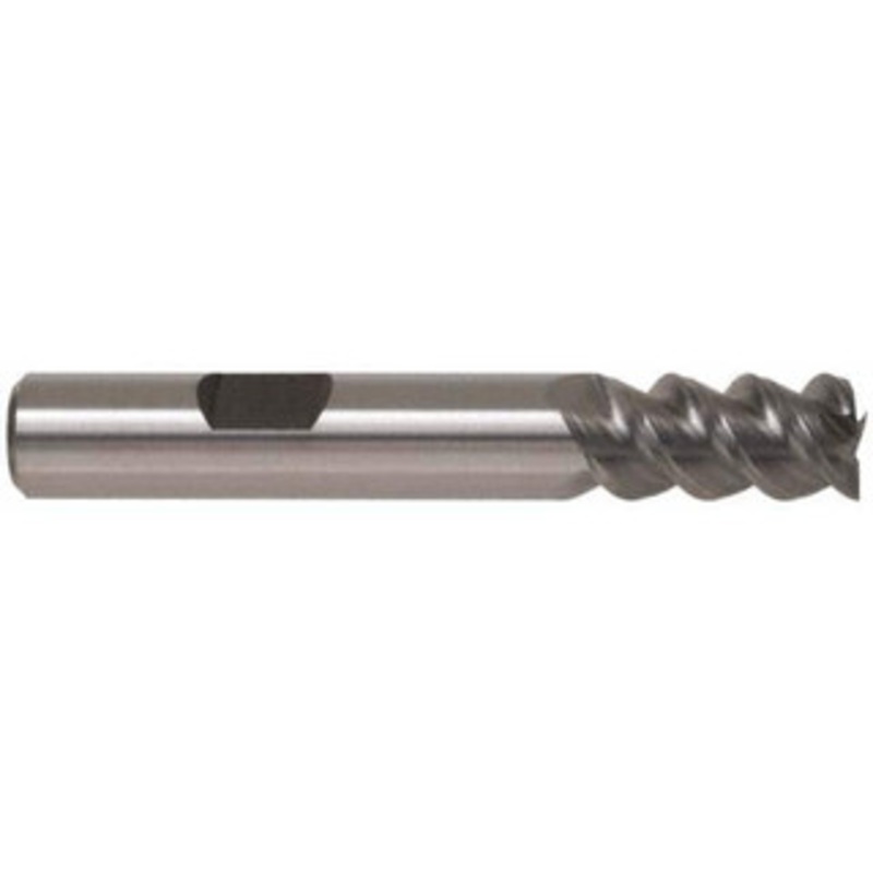 Accupro 1, 2 LOC, 1 Shank Diam, 4-1/2 OAL, 3 Flute, Powdered Metal Square End Mill Single End, TiCN Finish, Spiral Flute, 42 Helix, Centercutting, Right Hand Cut, Right Hand Flute ED99921230 – 87620720