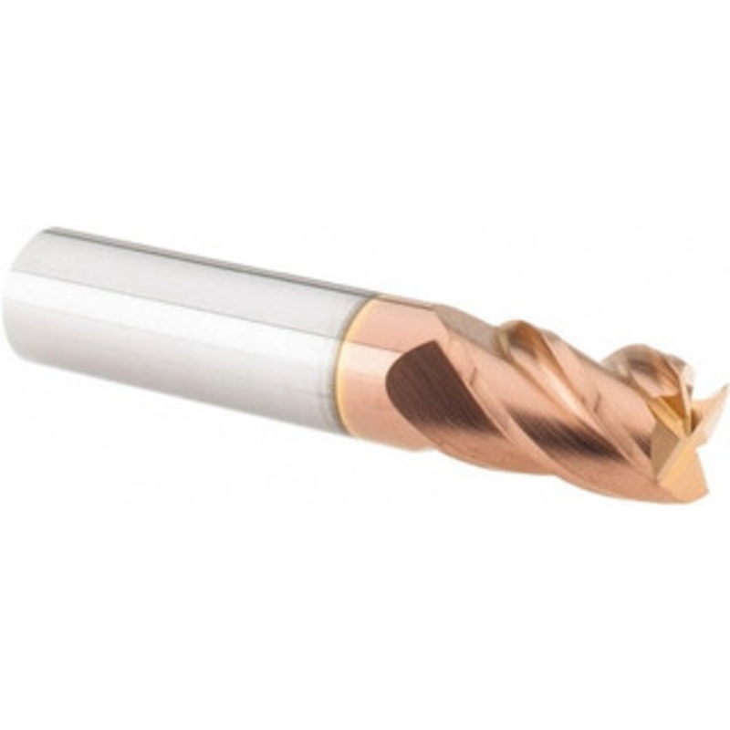 Accupro 3/8, 9/16 LOC, 3/8 Shank Diam, 2 OAL, 4 Flute, Solid Carbide Square End Mill Single End, TiCN Finish, Spiral Flute, 40 Helix, Centercutting, Right Hand Cut, Right Hand Flute 12176923 – 36100162