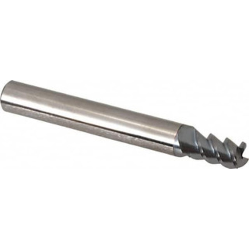 Accupro 7/32, 3/8 LOC, 1/4 Shank Diam, 2 OAL, 3 Flute, Solid Carbide Square End Mill Single End, TiCN Finish, Spiral Flute, 60 Helix, Centercutting, Right Hand Cut, Right Hand Flute 360S2188C4 – 56210446