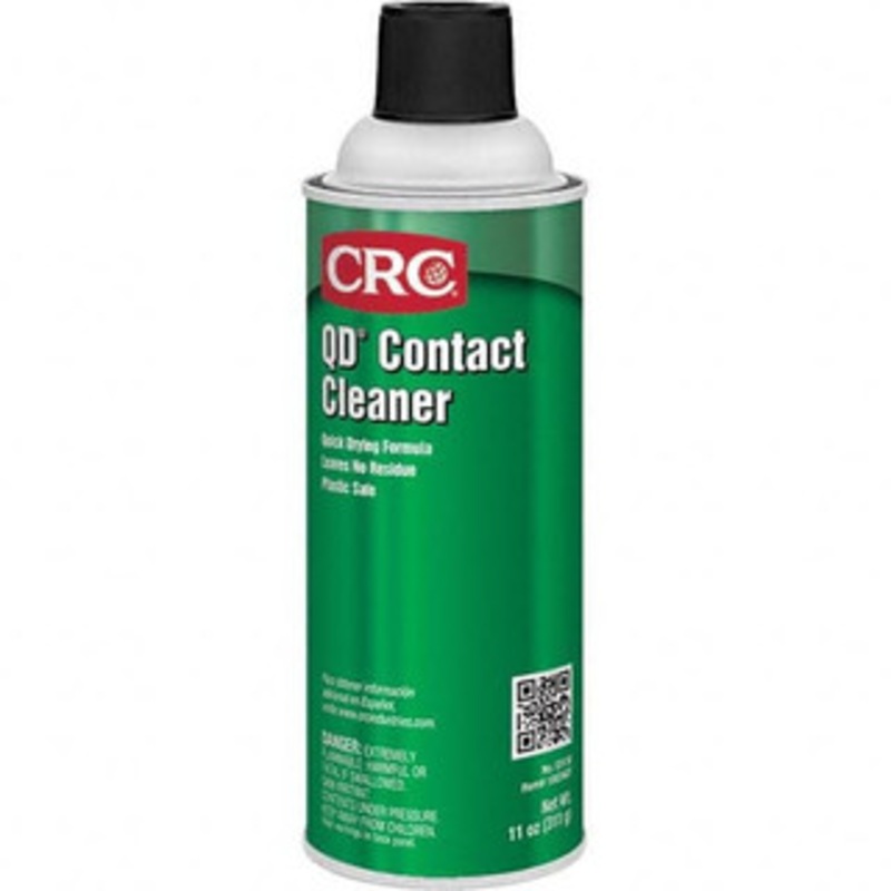 CRC 11 Ounce Aerosol Contact Cleaner 0F Flash Point, 22,600 Volt Dielectric Strength, Flammable, Plastic Safe 1003406 – 02983021