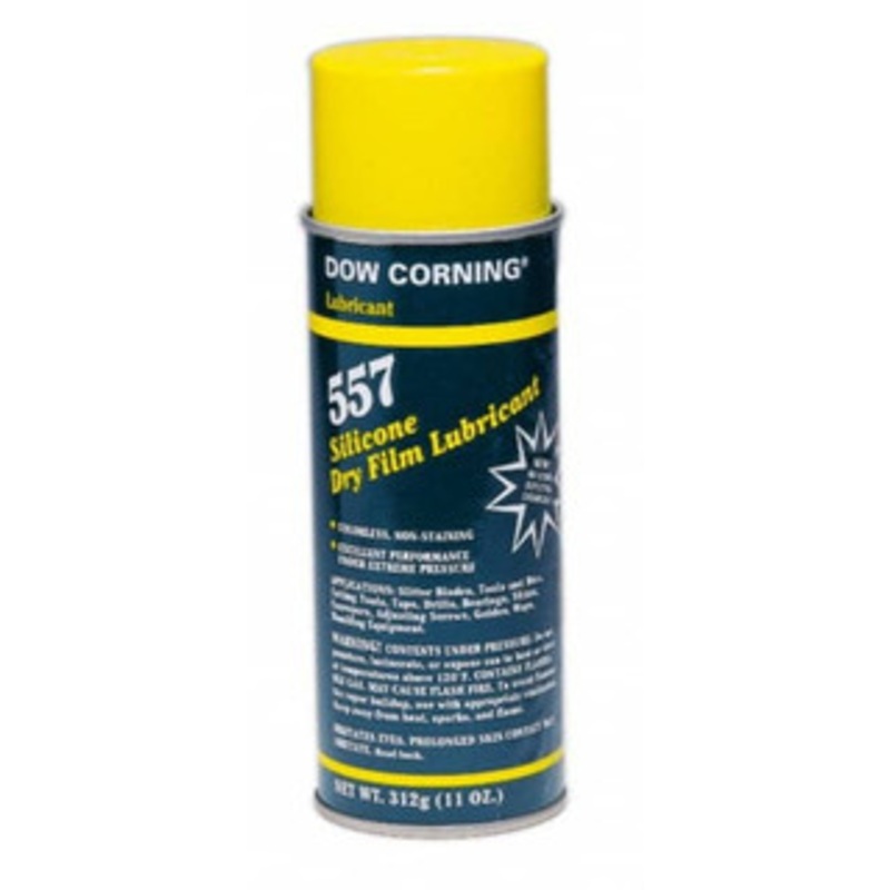 Dow Corning 16 oz Aerosol Dry Film Moly/Silicone Lubricant Clear, -40F to 110F 557-3141161 – 31735582