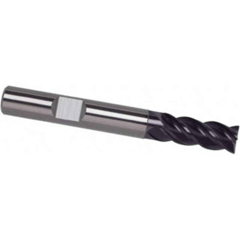 Guhring 1/2, 3-1/2 LOC, 1/2 Shank Diam, 6 OAL, 4 Flute, Solid Carbide Square End Mill Single End, FIREX Finish, Spiral Flute, 35/38 Variable Helix, Centercutting, Right Hand Cut, Right Hand Flute, Series 4253 9042530127000 – 53747432