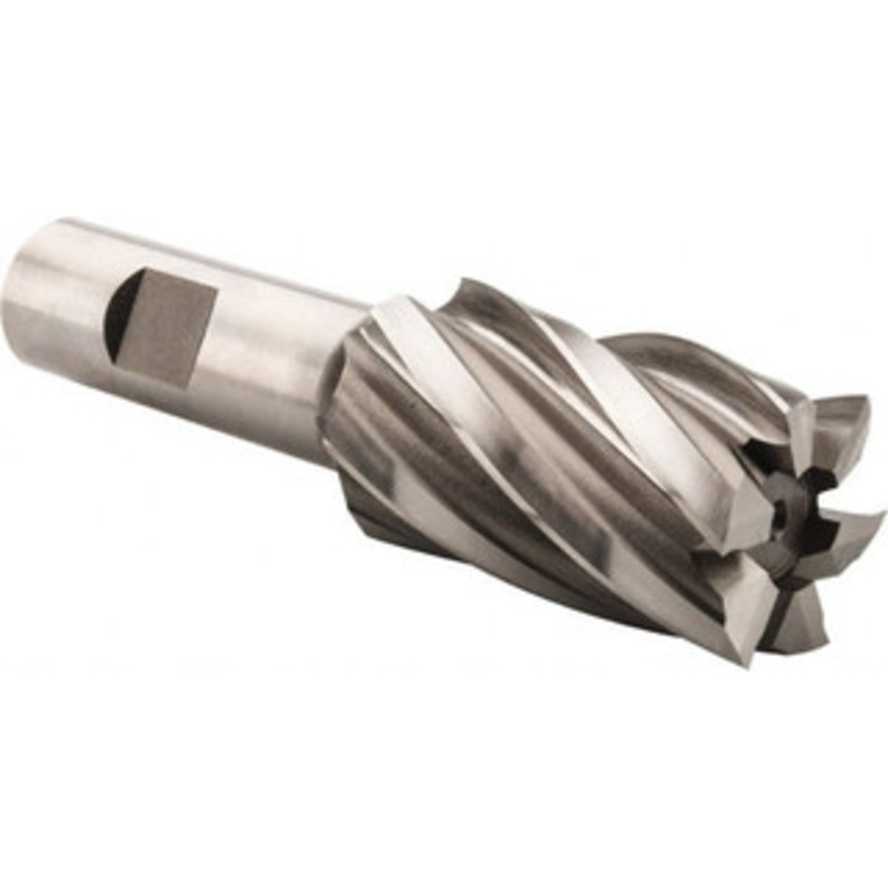 Hertel 1-3/16, 2 LOC, 3/4 Shank Diam, 4-1/4 OAL, 6 Flute, High Speed Steel Square End Mill Single End, Uncoated, Spiral Flute, 30 Helix, Right Hand Cut, Right Hand Flute GG99914135 – 91199026