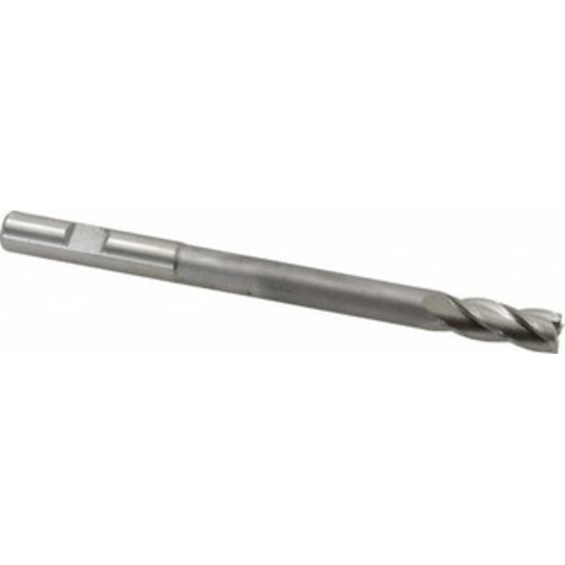 Hertel 3/8, 1 LOC, 3/8 Shank Diam, 5 OAL, 4 Flute, High Speed Steel Square End Mill Single End, Uncoated, Right Hand Cut 11221 – 79573846