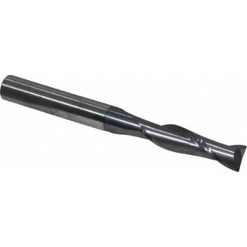 Hertel 5/16, 1-1/8 LOC, 5/16 Shank Diam, 3 OAL, 2 Flute, Solid Carbide Square End Mill Single End, AlTiN Finish, 30 Helix, Centercutting, Right Hand Cut 750813 – 59919431