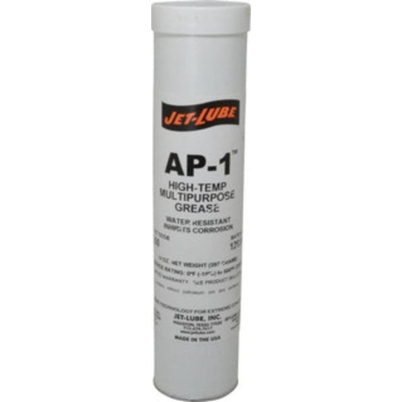 Jet-Lube 14 oz Cartridge High Temperature Grease Amber, High Temperature, 550F Max Temp, NLGIG 2, 31550 – 00271874