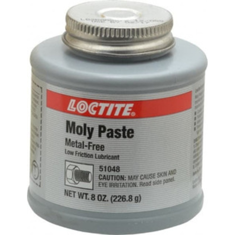 Loctite 8 oz Can General Purpose Anti-Seize Lubricant Molybdenum Disulfide, -20 to 750F, Black, Water Resistant 234227 – 00270256