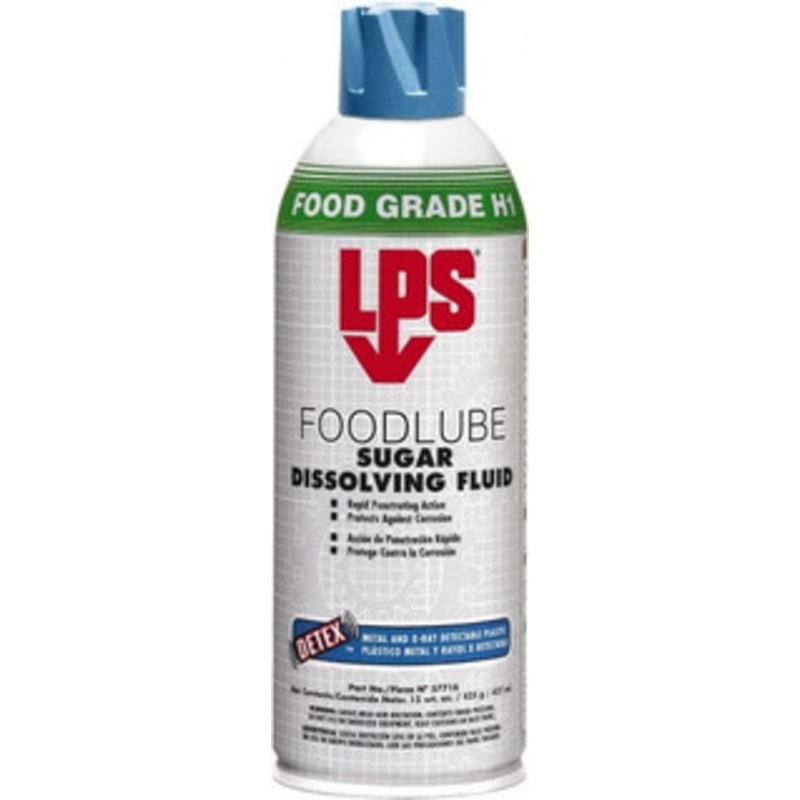 LPS Labs 15 oz Aerosol Spray Lubricant Clear, 41F to 203F, Food Grade 57716 – 42078469