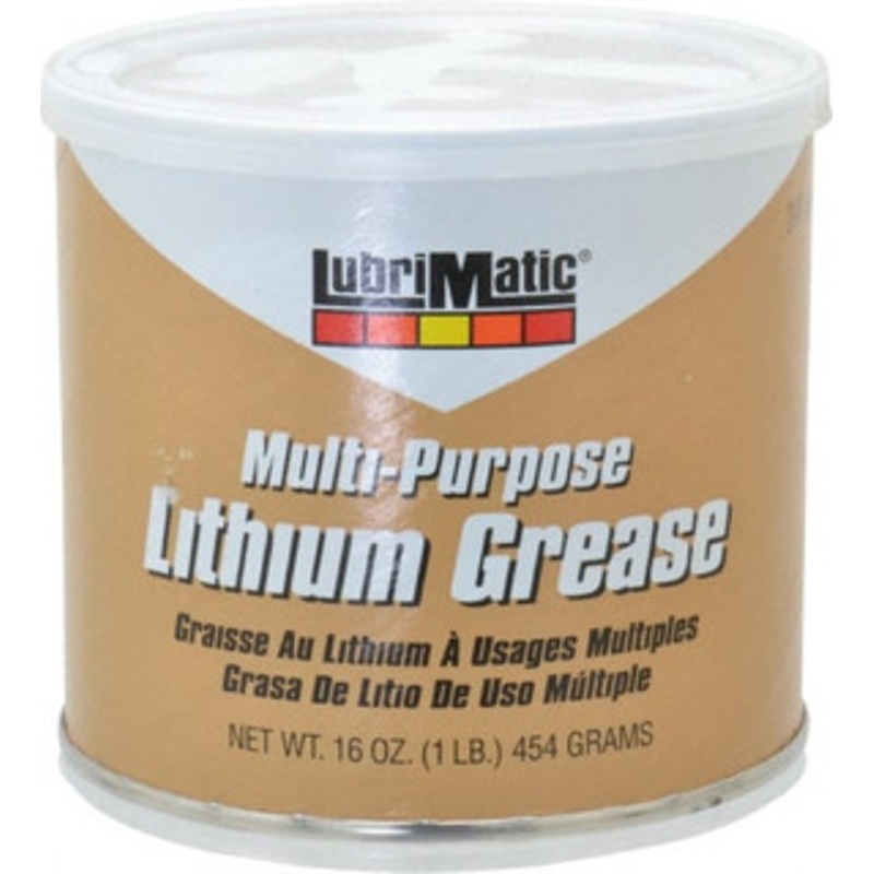 LubriMatic 16 oz Can Lithium General Purpose Grease Black, 275F Max Temp, NLGIG 2, 11316 – 06623227