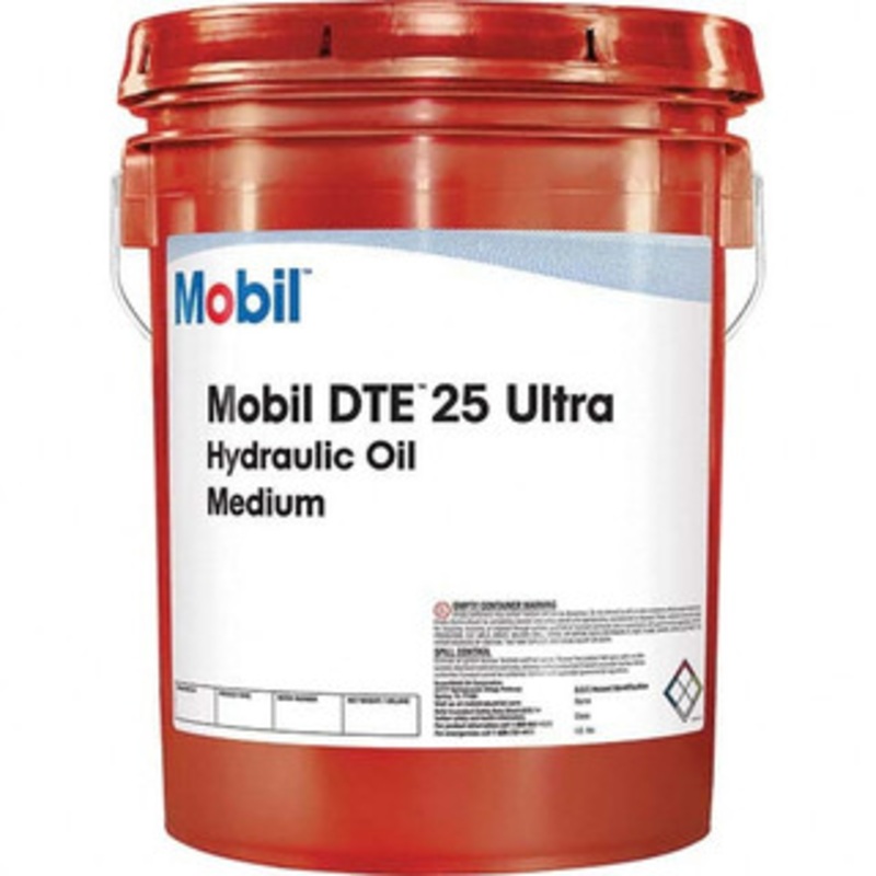 Mobil 5 Gal Pail Mineral Hydraulic Oil ISO Grade 46 125341 – 18071258