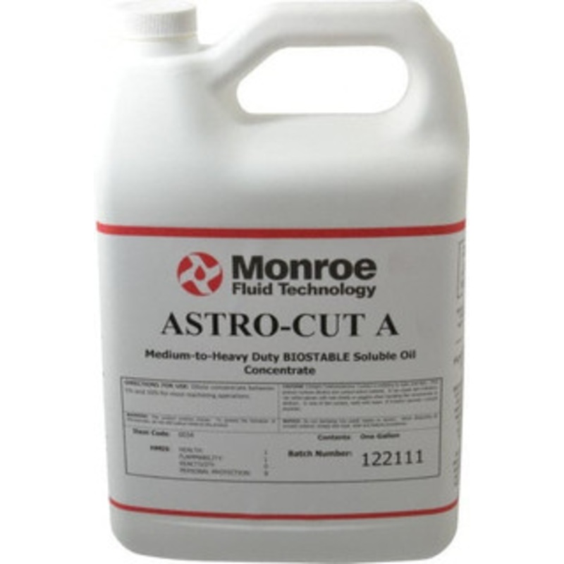 Monroe Fluid Technology Astro-Cut A 1 Gal Bottle Cutting & Grinding Fluid Water Soluble, For Use on Ferrous Metals 0034-1-104 – 00267740