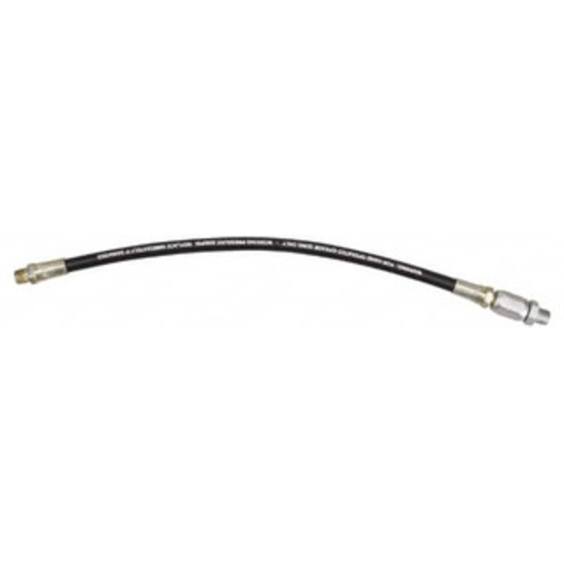 PROLUBE 12 Long, 3,500 psi Operating Pressure, Thermoplastic Grease Gun Hose 1/8 NPT, Includes Swivel, 11,600 psi Burst Pressure GHC-12Y/SW/N – 79173068