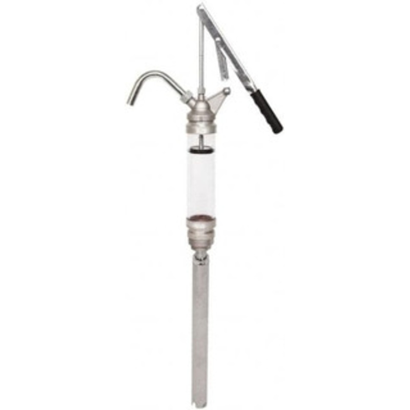 PROLUBE Oil Lubrication 10 Strokes/oz Flow Aluminum & Steel Lever Hand Pump For 15 to 55 Gal Container, Use with Diesel/Kerosene/Heating/Motor/Heavy/Light Oil & Other Oil-Based Fluids LBP/04-CL – 45461597