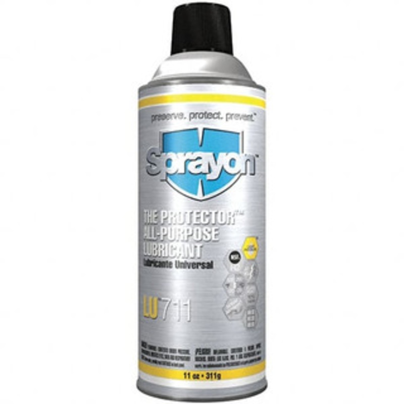 Sprayon 16 oz Aerosol Penetrant/Lubricant Light Amber, -20F to 500F, Food Grade SC0711000 – 00150458