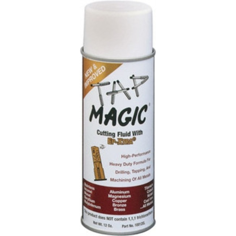 Tap Magic EP-Xtra 12 oz Aerosol Cutting & Tapping Fluid Semisynthetic, For Use on Ferrous Metals & Nonferrous Metals 10012EL – 99876831