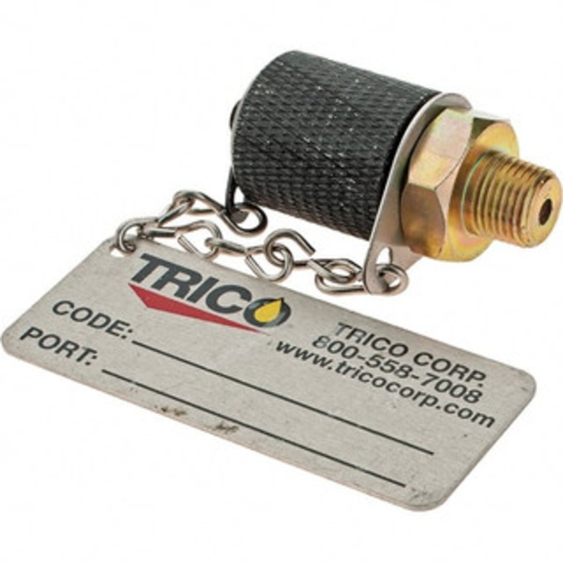 Trico Oil Sample Ports, Type: Sample Port, Material: Carbon Steel, Port Connection Thread Size: 1/8, Output Connection: M16x2, Maximum Operating Temperature (F): 392.00, Maximum Operating Pressure (psi): 9,000.00 36100 – 88144670