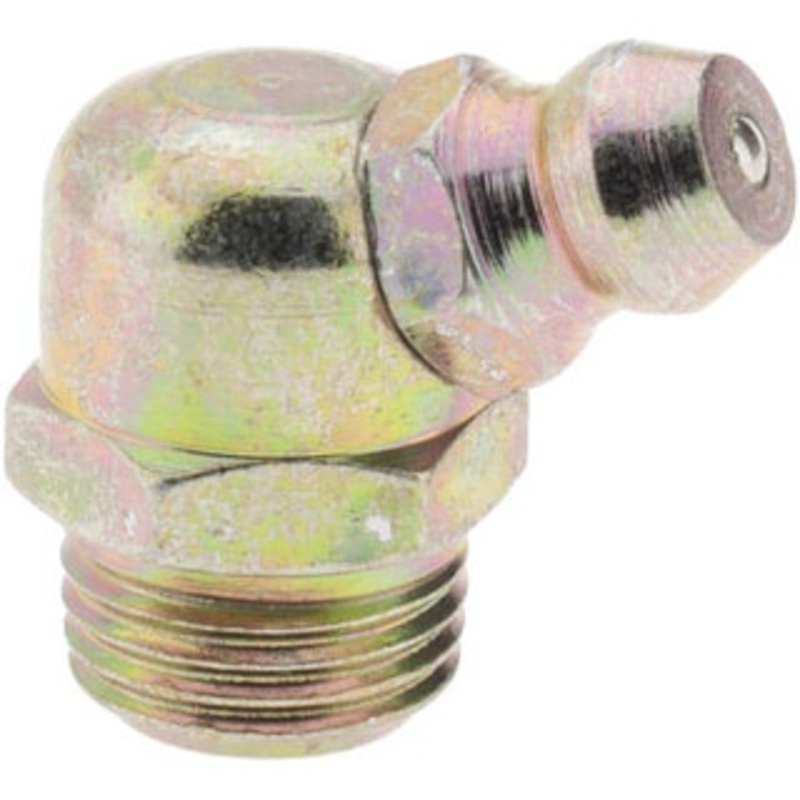 Value Collection 65 Head Angle, 1/8 Thread Taper Thread Grease Fitting Zinc Plated Finish BDNA-7585 – 61862140