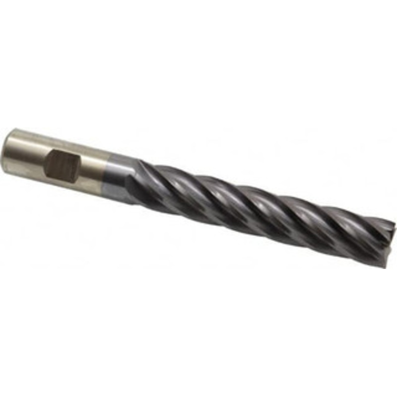 Cleveland 3/4, 4 LOC, 3/4 Shank Diam, 6-1/4 OAL, 6 Flute, Cobalt Square End Mill Single End, TiCN Finish, Spiral Flute, 30 Helix, Centercutting, Right Hand Cut, Right Hand Flute, Series HGC-4C C32729 – 87439535