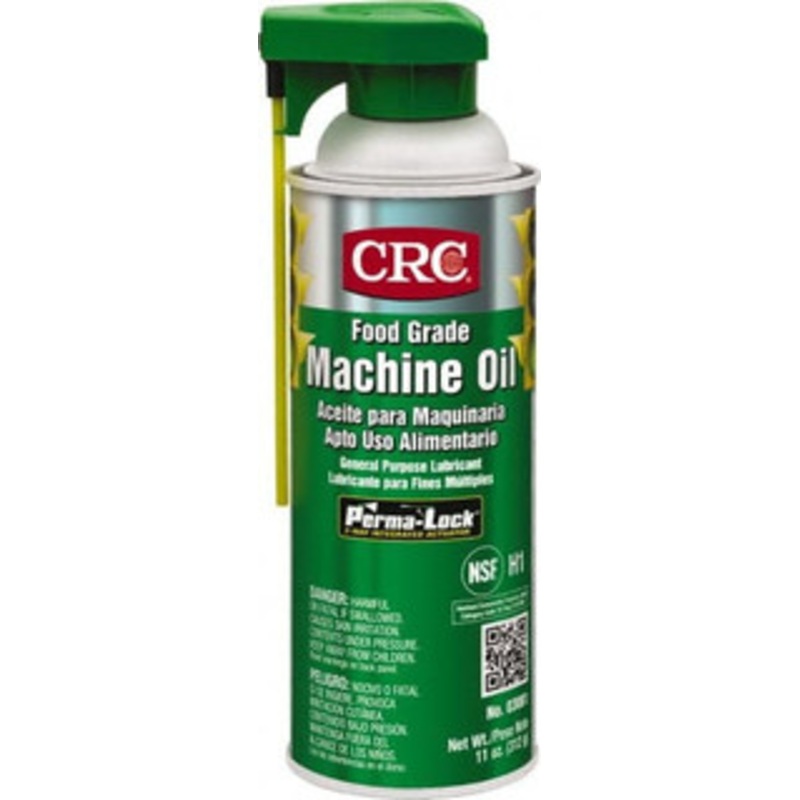 CRC 11 oz Aerosol Mineral Multi-Purpose Machine Oil 32 to 300F, Food Grade 1003342 – 01238799
