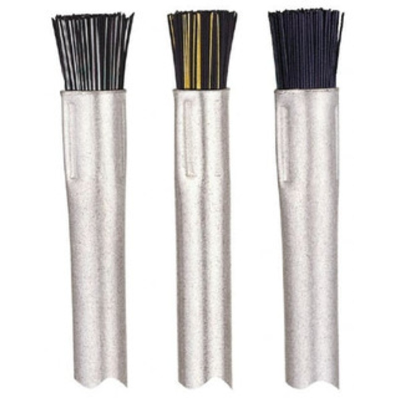 Gordon Brush Parts Washer Flow-Through Brush Brass/Nylon Bristles, 1/2 Bristle Length PC12B – 67285106