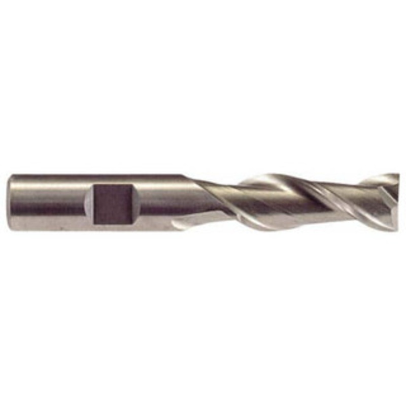 Hertel 1-1/4, 1-7/8 LOC, 1-1/4 Shank Diam, 4-1/2 OAL, 2 Flute, High Speed Steel Square End Mill Single End, Uncoated, Spiral Flute, 42 Helix, Centercutting, Right Hand Cut, Right Hand Flute E107011601 – 02478436