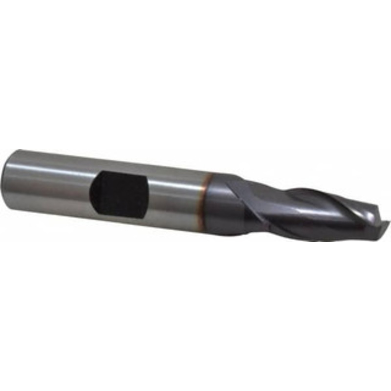Hertel 5/16, 9/16 LOC, 3/8 Shank Diam, 2-5/16 OAL, 2 Flute, Cobalt Square End Mill Single End, TiCN Finish, Spiral Flute, 30 Helix, Centercutting, Right Hand Cut, Right Hand Flute E7030020 – 41119454
