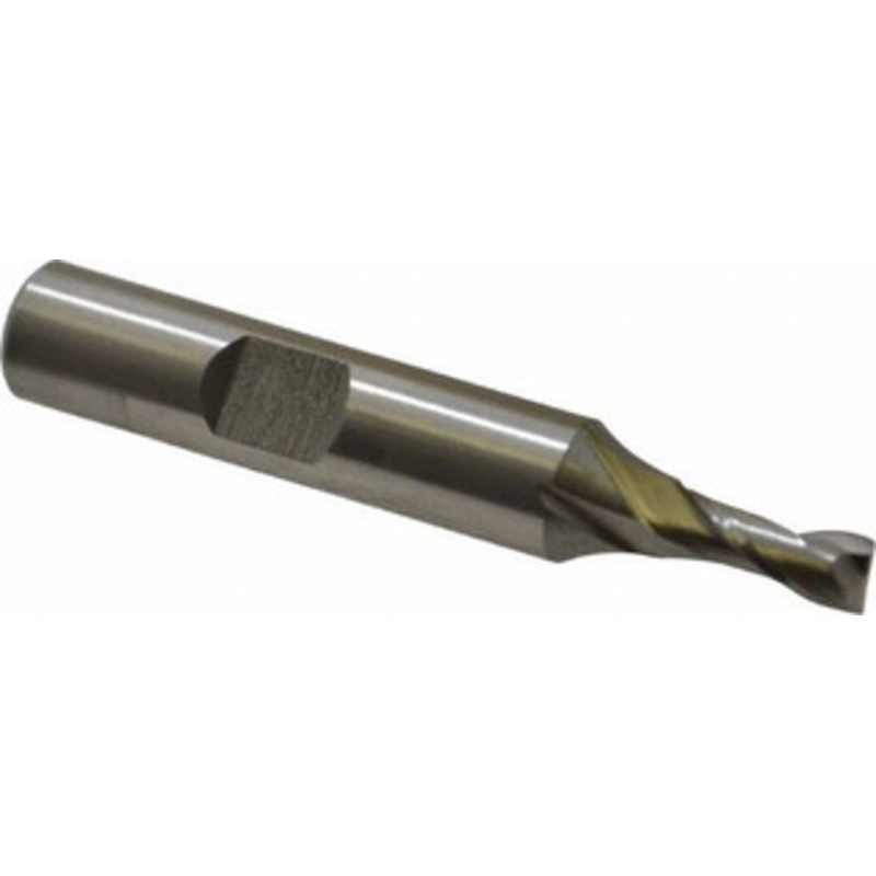 Hertel 5mm, 1/2 LOC, 3/8 Shank Diam, 2-5/16 OAL, 2 Flute, Cobalt Square End Mill Single End, Uncoated, Spiral Flute, Centercutting, Right Hand Cut, Right Hand Flute AP-12M5 – 74128570