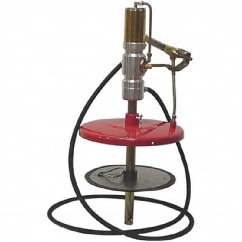 JohnDow Industries Drum-Style & Portable Lubrication Pumps, Lubrication Type: Grease, Pump Type: Air-Operated Pump, Compatible Container Size Range: 5 Gal. (40 Lb.) – 49.9 Gal. (399.9 Lb.), Pump Material: Metal JDL-5 – 96566328