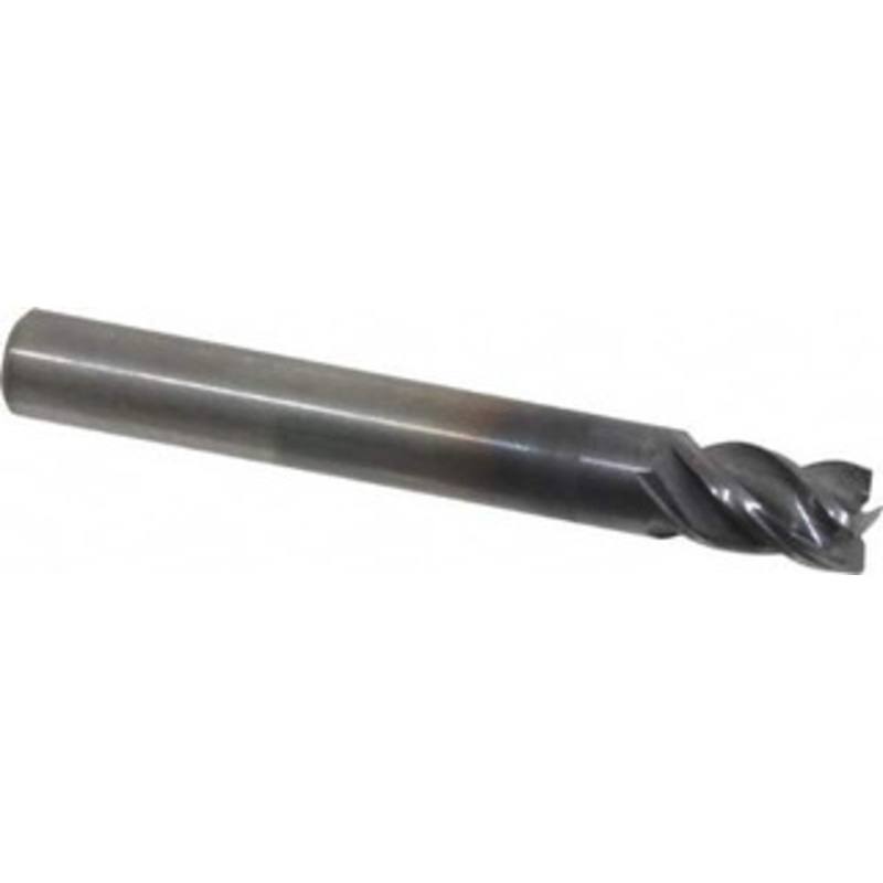 Kennametal 1/4, 3/8 LOC, 1/4 Shank Diam, 2 OAL, 4 Flute, Solid Carbide Square End Mill Single End, AlTiN Finish, Spiral Flute, 38 Helix, Centercutting, Right Hand Cut, Right Hand Flute, Series HPHV 4047713 – 68269307