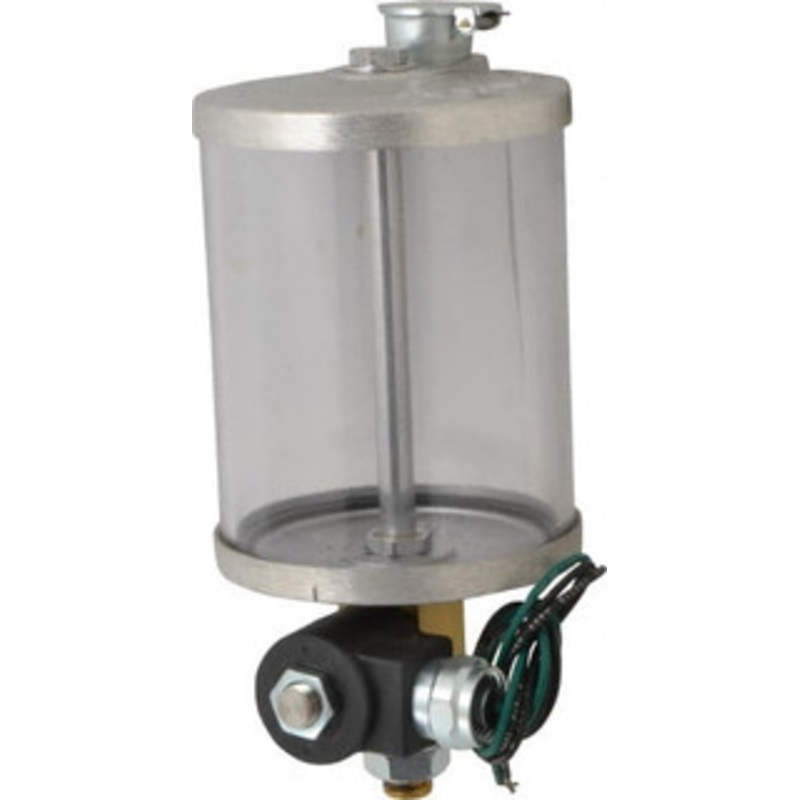 LDI Industries Acrylic Bowl, 0.95 L Electric-Adjustable Oil Reservoir 5/6-18 Straight Outlet, 4-1/4 Diam x 8-7/16 High REF154-26 – 03240413