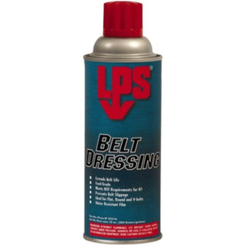 LPS Labs 10 Ounce Container Clear Aerosol, Belt and Conveyor Dressing Food Grade, 352F Max 02216 – 31733249