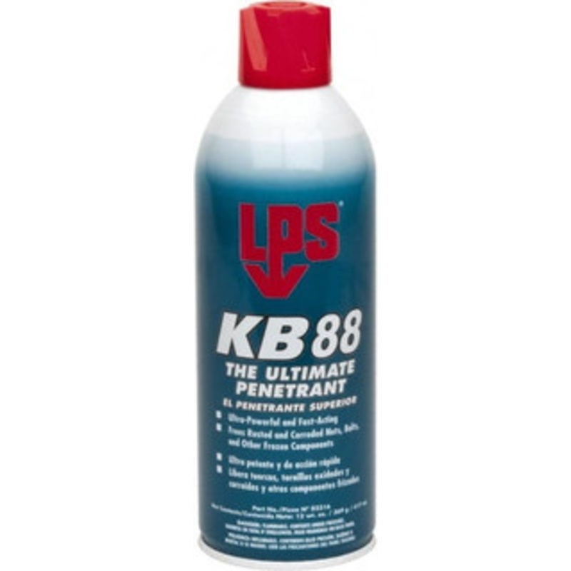 LPS Labs 16 oz Aerosol Penetrant Bright Red, Food Grade 02316 – 31736911