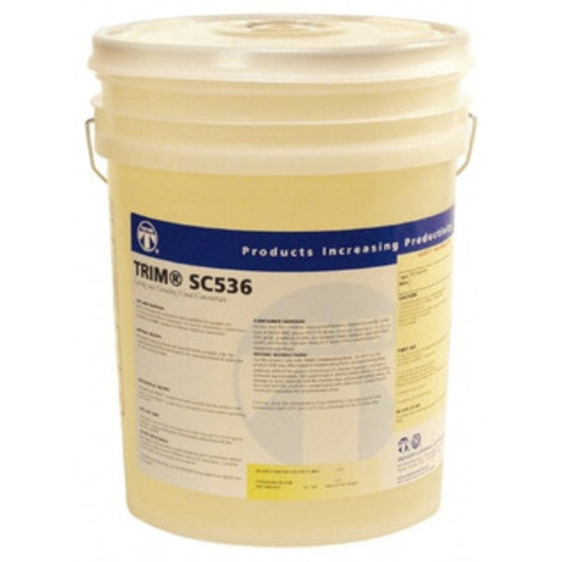 Master Fluid Solutions TRIM SC536 5 Gal Pail Cutting & Grinding Fluid Semisynthetic, For Use on Copper, Ferrous Metals, Iron, Steel SC536/5 – 40282352