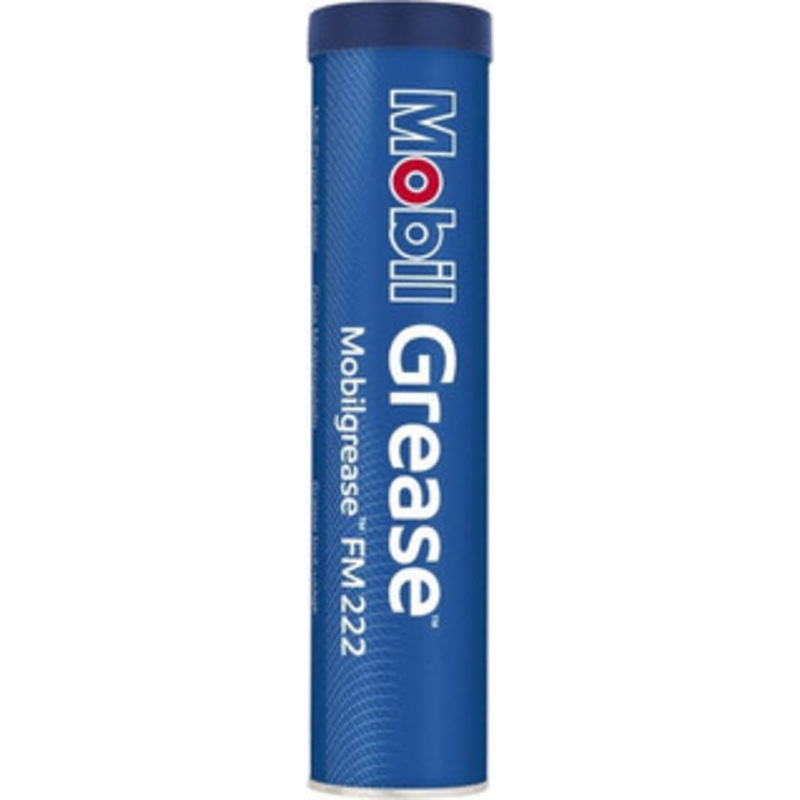 Mobil 13.7 oz Cartridge Lithium General Purpose Grease White, Food Grade, 500F Max Temp, NLGIG 2, 121956 – 54853106