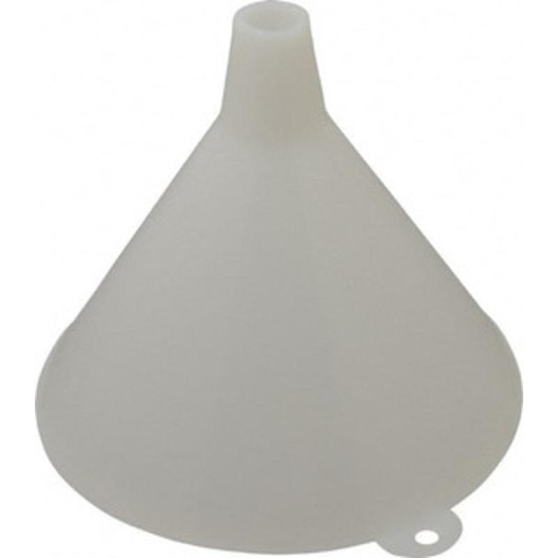 PROLUBE 16 oz Capacity Plastic Funnel 6 Mouth OD, 3/4 Tip OD, Straight Spout, White 1707002 – 63725733
