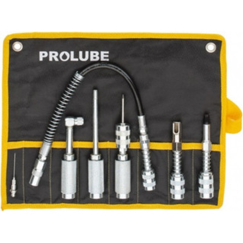 PROLUBE Zinc Plated Grease Gun Accessory Kit GAK/7 – 06206791