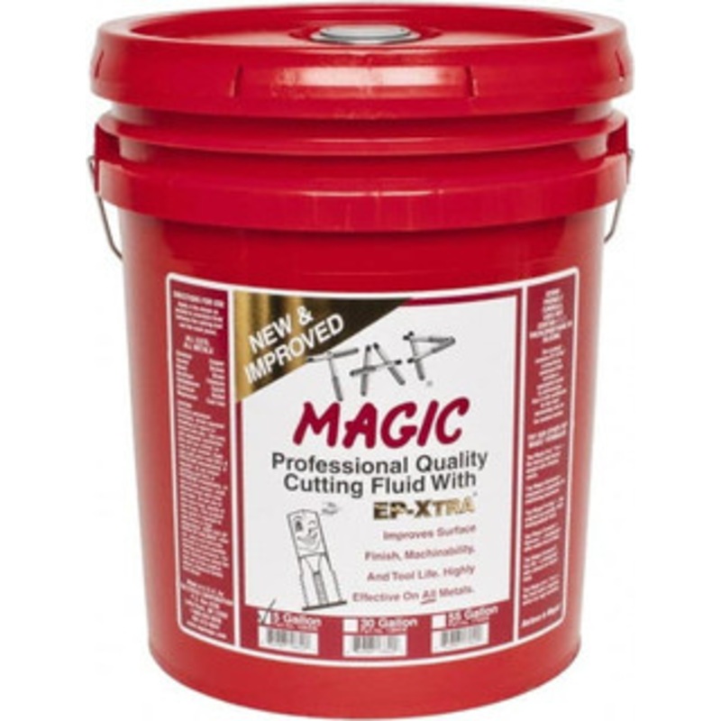 Tap Magic EP-Xtra 5 Gal Pail Cutting & Tapping Fluid Semisynthetic, For Use on Ferrous Metals & Nonferrous Metals 10640E – 00262261
