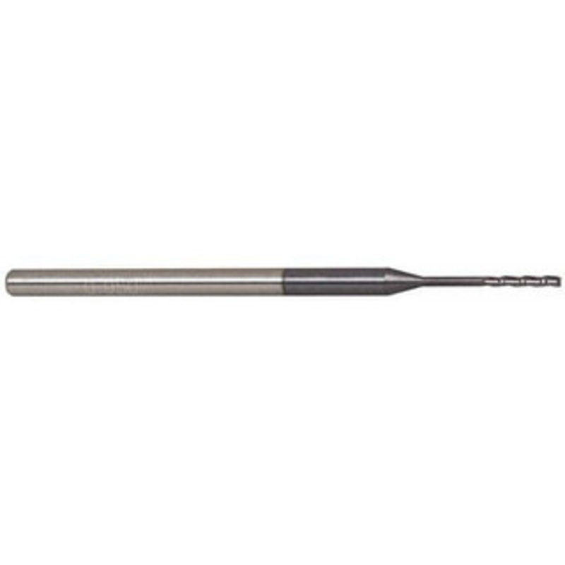 Accupro 0.05, 0.3 LOC, 1/8 Shank Diam, 2-1/2 OAL, 3 Flute, Solid Carbide Square End Mill Single End, AlTiN Finish, Spiral Flute, 30 Helix, Centercutting, Series Miniature 6501023 – 58748732