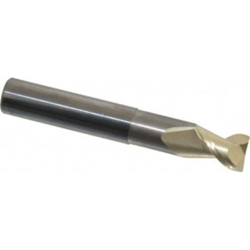 Accupro 3/8, 1/2 LOC, 3/8 Shank Diam, 2-1/2 OAL, 2 Flute, Solid Carbide Square End Mill Single End, ZrN Finish, Spiral Flute, 45 Helix, Centercutting, Right Hand Cut, Right Hand Flute 25037508N18C5 – 81984130