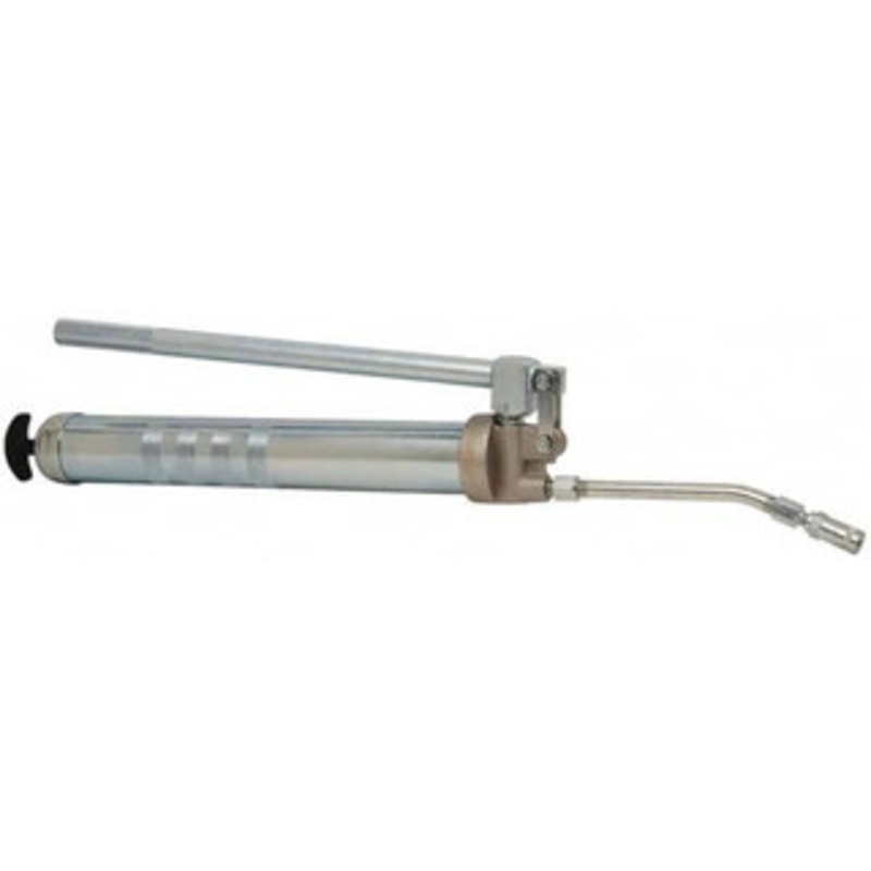 Alemite 10,000 Max psi, Rigid Lever Grease Gun 24 oz Capacity, 1/4 Thread Outlet, 20 Strokes per oz, 3-Way, Cartridge, Refill & Suction Fill, Includes Coupler & Loader Fitting 6243-J3E – 03243631