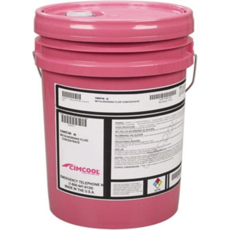 Cimcool Cimstar 40 5 Gal Pail Cutting & Grinding Fluid Semisynthetic, For Use on Nonferrous Metals B00880-P000 – 87592143